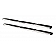 Go Rhino Nerf Bar - Truck Wheel To Wheel Stainless Steel Oval Straight 6 Inch - 660124PS