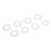 Daystar D-Ring Isolator - 3/4 Inch White Polyurethane Set Of 8 - KU71074WH