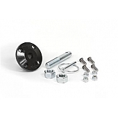 Daystar Hood Pin - Spring Clip Polyurethane Black - KU71104BK