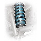 Firestone Industrial Helper Spring Bellows for 09 - 20 Ram/Dodge Rem 1500 - 6130