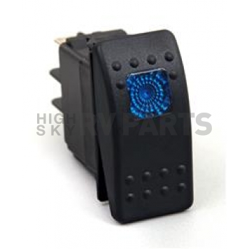 Daystar Multi Purpose Rocker Switch 20 Amp Black - KU80011