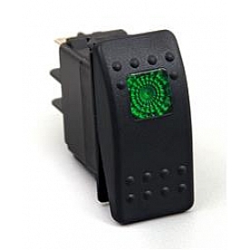 Daystar Multi Purpose Rocker Switch 20 Amp Black - KU80012