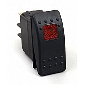 Daystar Multi Purpose Rocker Switch 20 Amp Black - KU80014
