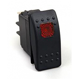 Daystar Multi Purpose Rocker Switch 20 Amp Black - KU80014