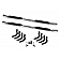 Go Rhino Nerf Bar 4 Inch Stainless Steel Oval Bent - 67048PS