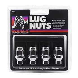 Gorilla Lug Nut 12x1.5 Chrome Plated Pack Of 100 - 41138ET
