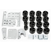 Daystar Lift Kit Body - Front Lift 2 Inch - Rear Lift 2 Inch - PA60402