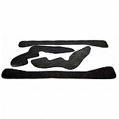 Daystar Lift Kit Body Gap Guard Black Urethane Set of 4 - PA6537