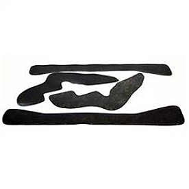 Daystar Lift Kit Body Gap Guard Black Urethane Set of 4 - PA6537