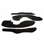 Daystar Lift Kit Body Gap Guard Black Urethane Set of 4 - PA6546