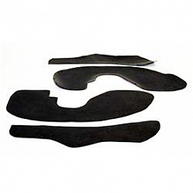 Daystar Lift Kit Body Gap Guard Black Urethane Set of 4 - PA6546