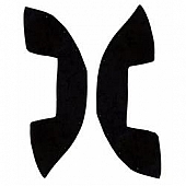 Daystar Lift Kit Body Gap Guard Black Urethane Set Of 2 - PA6627