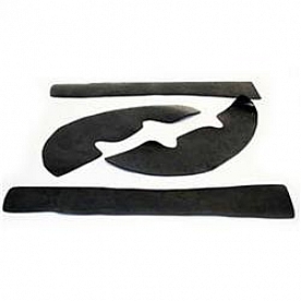 Daystar Lift Kit Body Gap Guard Black Urethane Set Of 4 - PA6732