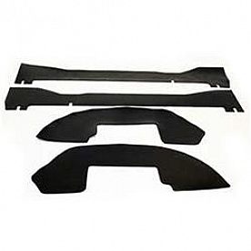 Daystar Lift Kit Body Gap Guard Black Urethane Set Of 4 - PA6742