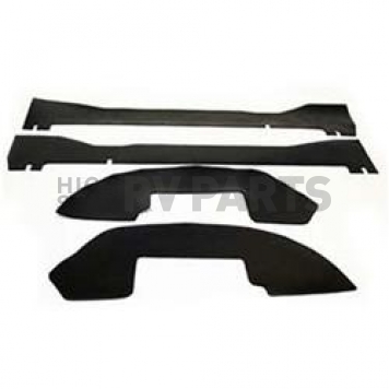 Daystar Lift Kit Body Gap Guard Black Urethane Set Of 4 - PA6742