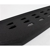 Go Rhino Running Board Black Textured Bed Liner Coated Steel Stationary - 69450673T