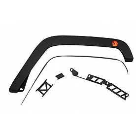 Go Rhino Fender - Mild Steel Black Textured Powder Coated Set Of 2 - 701131T