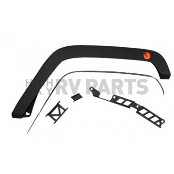 Go Rhino Fender - Mild Steel Black Textured Powder Coated Set Of 2 - 701131T