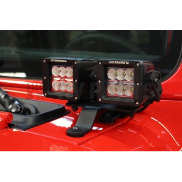 Go Rhino Driving/ Fog Light Mounting Bracket 730230T-1