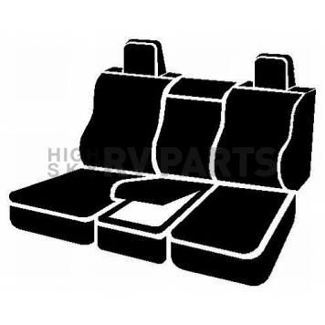 Fia Seat Cover Saddleblanket Single - TRS47-24 BLACK-1
