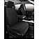 Fia Seat Cover Saddle Blanket Set Of 2 - TRS49-44 BLACK