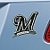 Fan Mat Emblem - MLB Milwaukee Brewers Metal - 26636