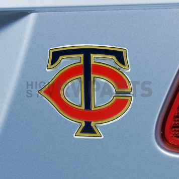 Fan Mat Emblem - MLB Minnesota Twins Metal - 26639-1