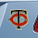 Fan Mat Emblem - MLB Minnesota Twins Metal - 26639