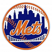 Fan Mat Emblem - MLB New York Mets Metal - 26646