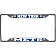 Fan Mat License Plate Frame - MLB New York Mets Logo Metal - 26648
