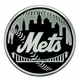 Fan Mat Emblem - MLB New York Mets Metal - 26653
