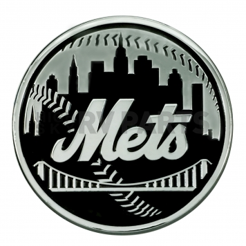 Fan Mat Emblem - MLB New York Mets Metal - 26653