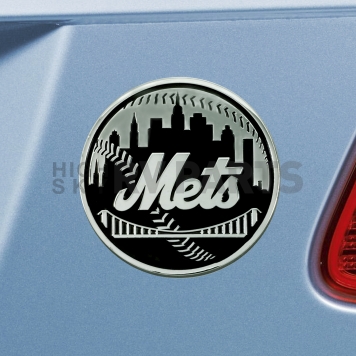 Fan Mat Emblem - MLB New York Mets Metal - 26653-1