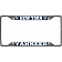 Fan Mat License Plate Frame - MLB New York Yankees Logo Metal - 26658