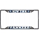 Fan Mat License Plate Frame - MLB New York Yankees Logo Metal - 26658