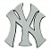 Fan Mat Emblem - MLB New York Yankees Metal - 26663