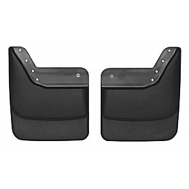 Husky Liner Mud Flap - Black Textured Thermoplastic Olefin Set Of 2 - 57291