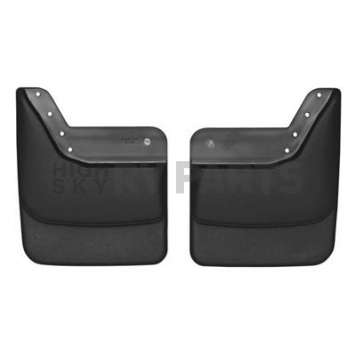 Husky Liner Mud Flap - Black Textured Thermoplastic Olefin Set Of 2 - 57291