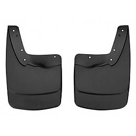 Husky Liner Mud Flap - Black Textured Thermoplastic Olefin Set Of 2 - 57611