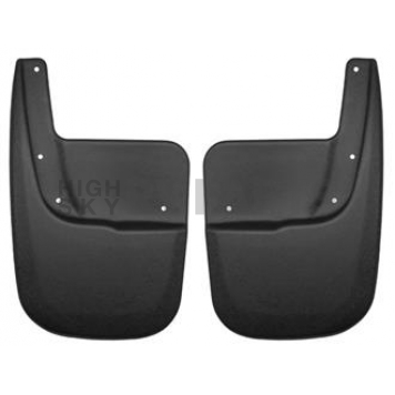 Husky Liner Mud Flap - Black Textured Thermoplastic Olefin Set Of 2 - 57631