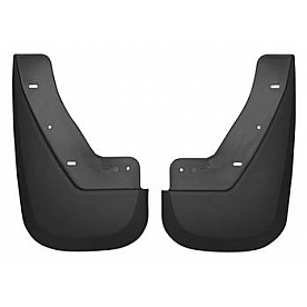 Husky Liner Mud Flap - Black Textured Thermoplastic Olefin Set Of 2 - 57781