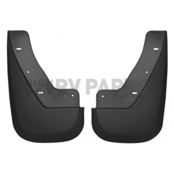 Husky Liner Mud Flap - Black Textured Thermoplastic Olefin Set Of 2 - 57781