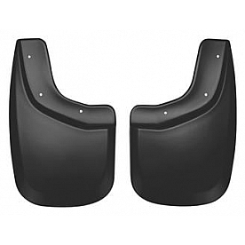 Husky Liner Mud Flap - Black Textured Thermoplastic Olefin Set Of 2 - 57811