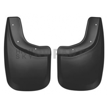Husky Liner Mud Flap - Black Textured Thermoplastic Olefin Set Of 2 - 57811