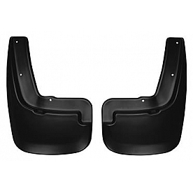Husky Liner Mud Flap - Black Textured Thermoplastic Olefin Set Of 2 - 57921