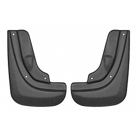 Husky Liner Mud Flap - Black Textured Thermoplastic Olefin Set Of 2 - 58111