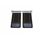 Go Industries Mud Flap - Black Set Of 2 - 70732SET