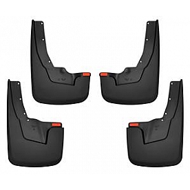 Husky Liner Mud Flap - Black Thermoplastic Set Of 4 - 58136