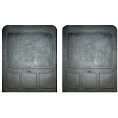 Go Industries Mud Flap - Black Set Of 2 - 70764