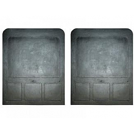 Go Industries Mud Flap - Black Set Of 2 - 70764